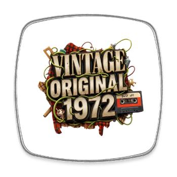Vintage Original 1972 - Magnet carré - blanc - Devant