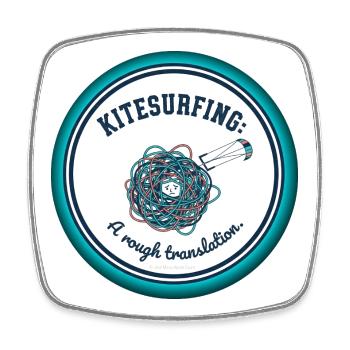 1_6 - Square fridge magnet - white - Front