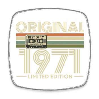 Original 77 Édition Limité Retro Hits - Magnet carré - blanc - Devant