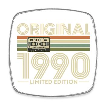 Original 1990 Édition Limité Vintage - Magnet carré - blanc - Devant