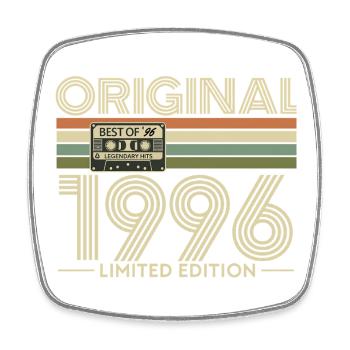 Originale limitierte Edition von 1996 - Viereckiger Kühlschrankmagnet - Weiß - Vorne