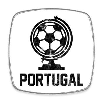 Portugal Football - Magnet carré - blanc - Devant