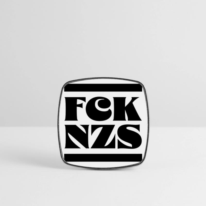 FCK NZS Square fridge magnet