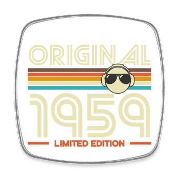 Original 1959 Edition limitée - Magnet carré - blanc - Devant