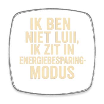 I'm in power saving mode - Square fridge magnet - white - Front