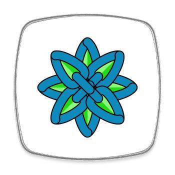 Logopit_1772056401118 - Magnet carré - blanc - Devant