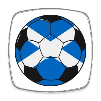 Football_team_Scotland - Square fridge magnet - white - Front