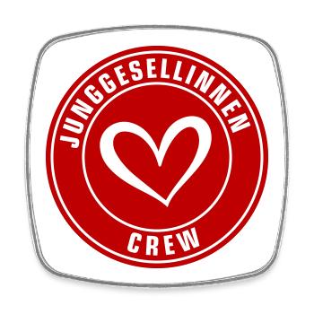 Hen Party Crew - Square fridge magnet - white - Front