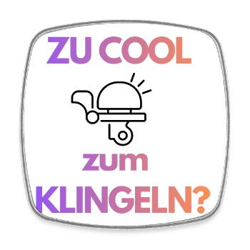 Lustiger Spruch für Spaziergänger mit Humor  - Viereckiger Kühlschrankmagnet - Weiß - Vorne