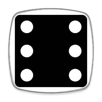 says - Square fridge magnet - white - Front