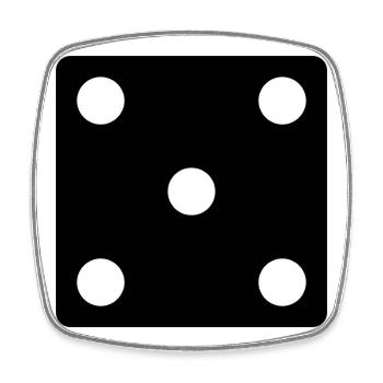 says - Square fridge magnet - white - Front