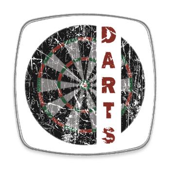Fléchettes Dart Dart 180 Vintage - Magnet carré - blanc - Devant