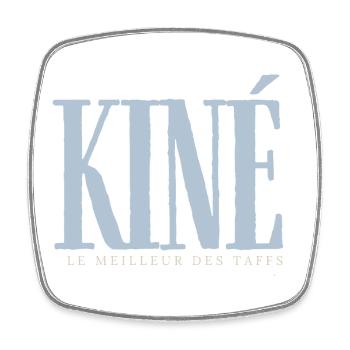 kiné le meilleur des taffs / humour Kinésithérapie - Magnet carré - blanc - Devant