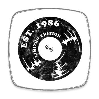 Millésime 1986 - Magnet carré - blanc - Devant