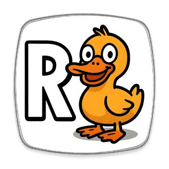 Pension Duck 2026 - Retraite - Pension - Magnet carré - blanc - Devant