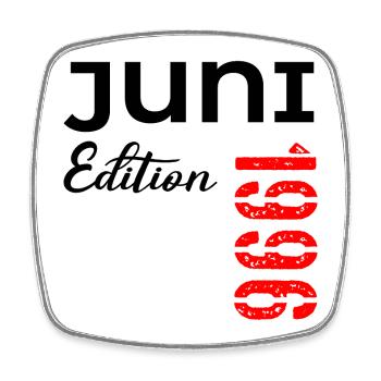 Juin 1996 - 30e anniversaire - Magnet carré - blanc - Devant