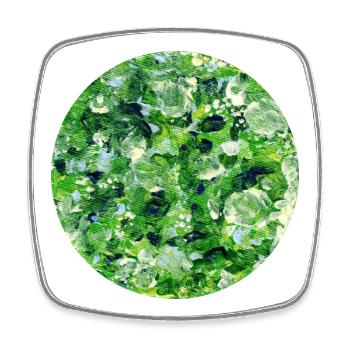 nature_oilpainting - Magnet carré - blanc - Devant