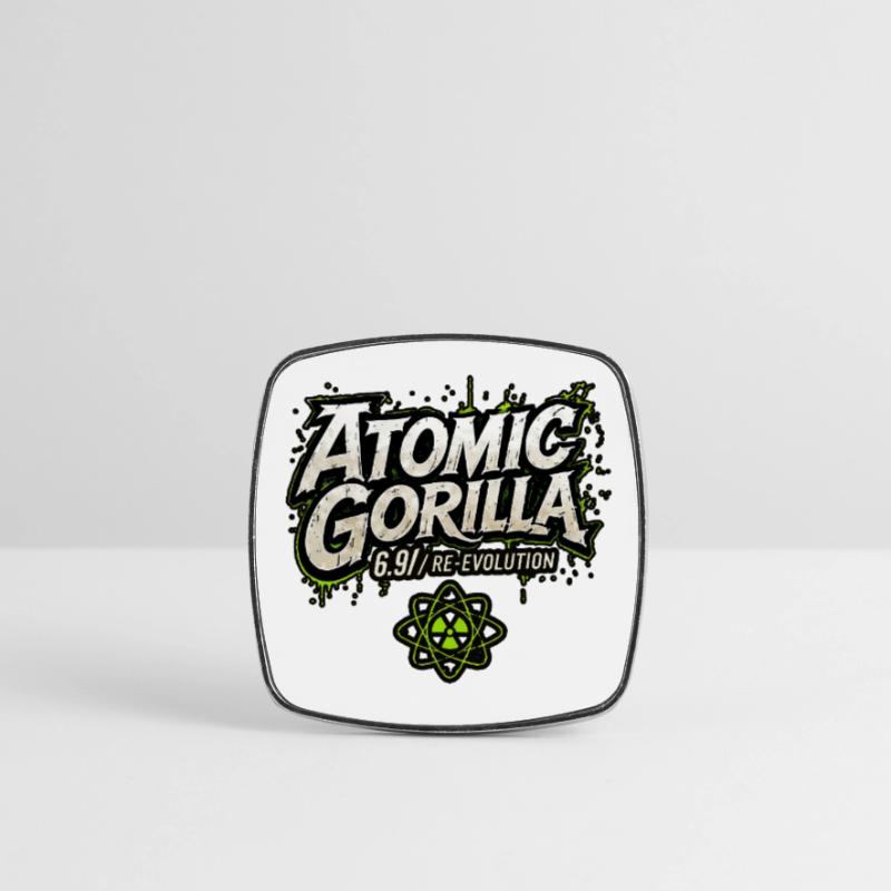 Réévolution du gorille atomique Magnet carré