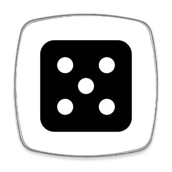 Says - Square fridge magnet - white - Front