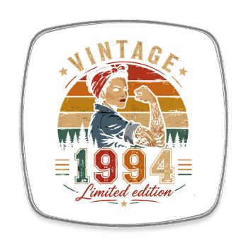 1994 Vintage Édition limitée Cadeau Femmes - Magnet carré - blanc - Devant