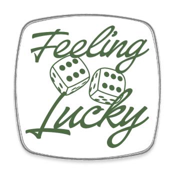 Scénario de Healing Dice - Magnet carré - blanc - Devant