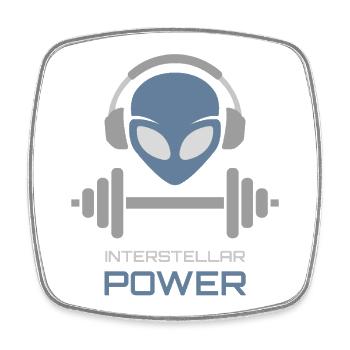 Powerlifting Alien Fitness Gym - Viereckiger Kühlschrankmagnet - Weiß - Vorne