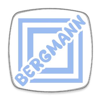 miner - Square fridge magnet - white - Front