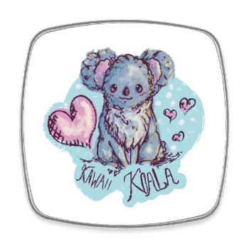 My animal of the year - Square fridge magnet - white - Front