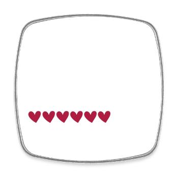Boulderin in Ausbildung Kletterin Geschenk - Viereckiger Kühlschrankmagnet - Weiß - Vorne