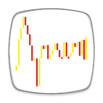 Spain Stock Exchange Red Yellow - Square fridge magnet - white - Front
