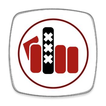 020FY - Viereckiger Kühlschrankmagnet - Weiß - Vorne