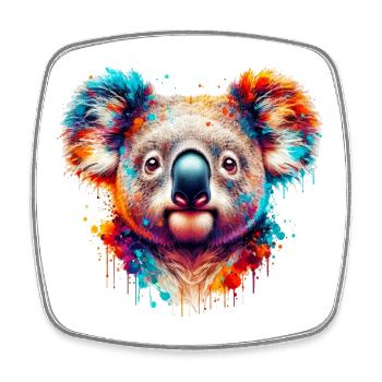 Koala - Square fridge magnet - white - Front