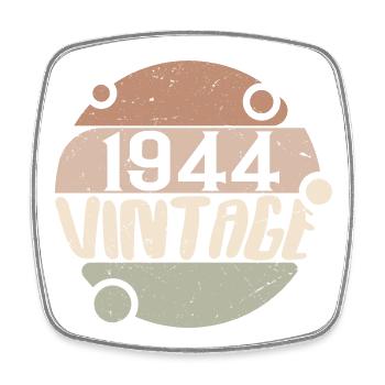 Vintage 1944 Cadeaux rétro 1944 millésime 1944 - Magnet carré - blanc - Devant