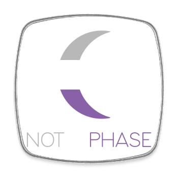 LGBTQ Pride Month - Keine Phase - Asexuell - Viereckiger Kühlschrankmagnet - Weiß - Vorne
