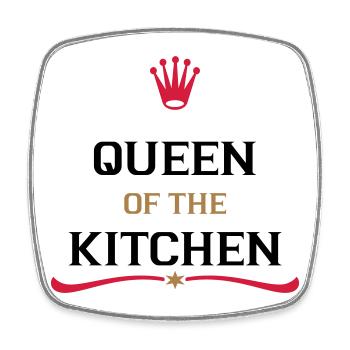 Funny sayings for women - Square fridge magnet - white - Front