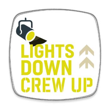 Theatre Technology Crew Stage Technician Sound - Square fridge magnet - white - Front
