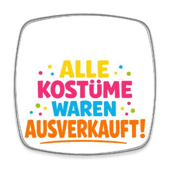 HGHGHGFGFG - Square fridge magnet - white - Front