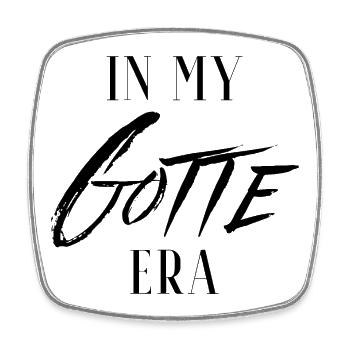In my Gotte Era, Gift Godmother, Gotti - Square fridge magnet - white - Front