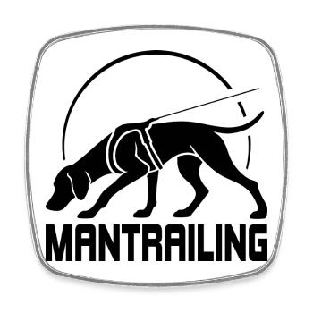 Vizsla Mantrailing Hundesport Hunde Hund Wilsigns - Viereckiger Kühlschrankmagnet - Weiß - Vorne