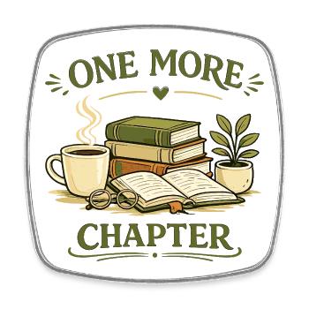 Book Lover Bookworm Books Motif - Square fridge magnet - white - Front