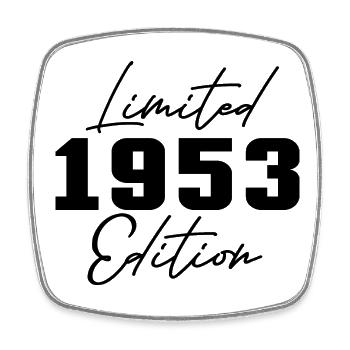 70th Birthday Men Women Anniversary 70 Years Old - Square fridge magnet - white - Front