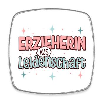 Kindergarten Kindergarten Profession Kindergarten Teacher - Square fridge magnet - white - Front