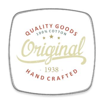 Original 1938 Birthday Gift 1938 - Square fridge magnet - white - Front