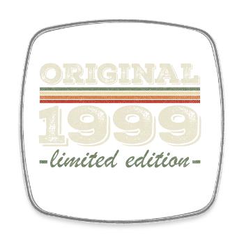 Legend since 1999 Born 1999 Birthday 1999 - Square fridge magnet - white - Front
