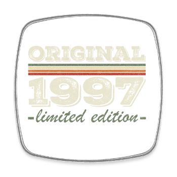 Legend since 1997 Born 1997 Birthday 1997 - Square fridge magnet - white - Front