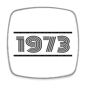 1973 Vintage 1973 52nd Anniversary 1973 Retro 1973 - Square fridge magnet - white - Front