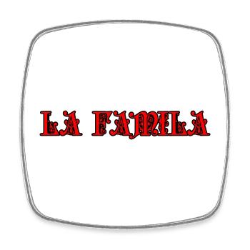 La Familia | COULEURS CHANGEABLES - Magnet carré - blanc - Devant