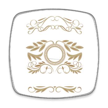 Legendary gymnast, gymnastics - Square fridge magnet - white - Front