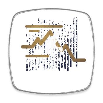 Rope Jumping Rope Jumping Woman - Square fridge magnet - white - Front