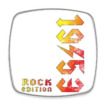 Birthday Rock Edition 1953 - Magnet carré - blanc - Devant